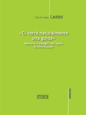 cover image of «Ci vorrà naturalmente una guida»
